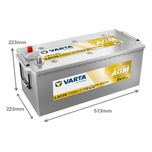 LA170 Varta Professional Dual Purpose AGM Leisure Battery 840170100